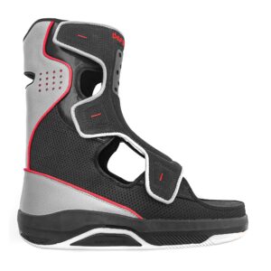 Foot Defender® Diabetic Air Walker Boot Large - Black for Left or Right Foot with Pneumatic Support and Open Toe Design
