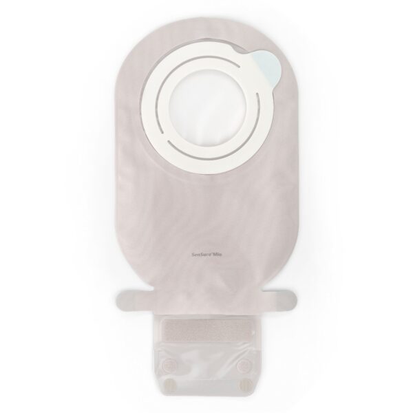 SenSura® Mio Flex EasiClose Maxi Drainable Ostomy Pouch - 11 Inch, 655 mL Capacity, Red System Match - Image 4