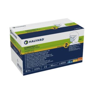 FluidShield Level 2 Procedure Mask by Halyard, 50 Pack
