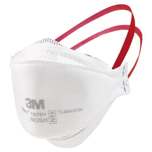 3M™ Aura™ N95 Particulate Respirator and Surgical Mask, Model 1201297_BX - Image 2