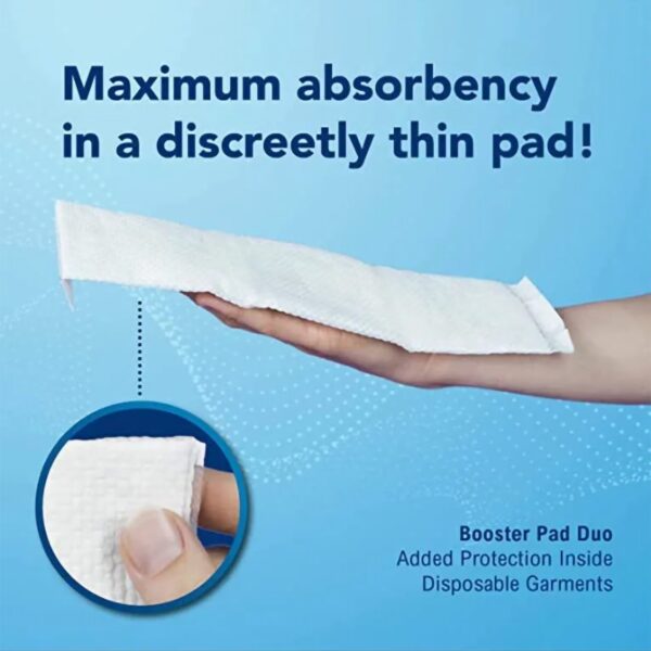 TotalDry™ Total Dry Dual Incontinence Liner - 11 Inch, Moderate Absorbency, Pack of 30 - Image 6
