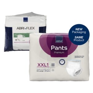 Abri-Flex™ XXL Absorbent Underwear for Men - Moderate Absorbency, 70-80 Inch Waist, Pull-On Design with Tear Away Seams