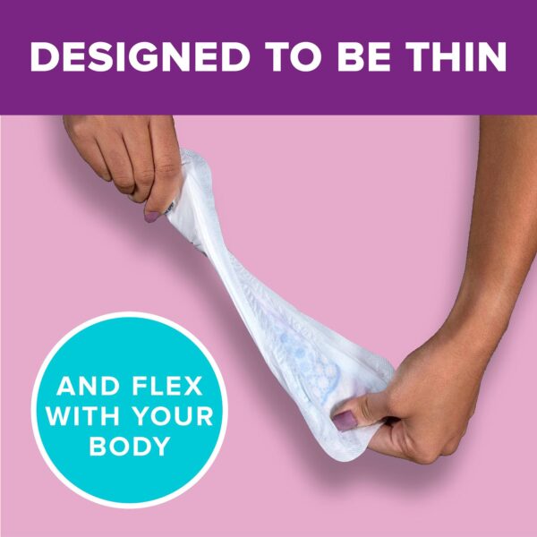 Poise® Fresh Protection Ultra Thin Long Length Incontinence Pad - Heavy Absorbency for Women - Image 5
