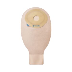 Esteem®+ One-Piece Transparent Ostomy Pouch with Pre-Cut Stoma Opening, 12 Inch Length