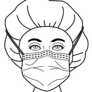 Precept® Fog-Shield® Surgical Mask with Anti-Fog Foam, Green - Size One Size Fits Most