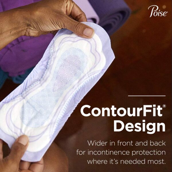 Poise® Fresh Protection Moderate Long-Bladder Control Pads for Women, 12.2 Inches, 108 Count - Image 3