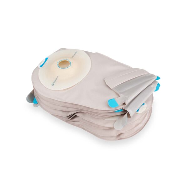 SenSura® Mio Convex 1-Piece Opaque Ostomy Pouch with Deep Convex Barrier and EasiClose™ Closure - 11 Inches Maxi Size, 655 mL Capacity, Pre-Cut for 31mm Stoma - Image 7