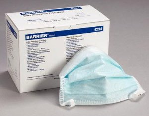 Barrier® Extra Protection Type IIR Surgical Mask with Anti-Fog Features, One Size Fits Most