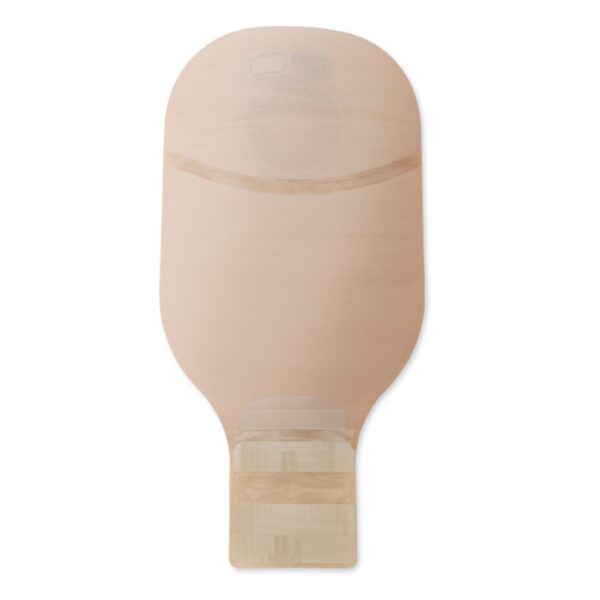 Premier™ Flextend™ One-Piece Beige Ostomy Pouch System - 12 Inch Drainable, Pre-Cut for 1 Inch Stomas - Image 3