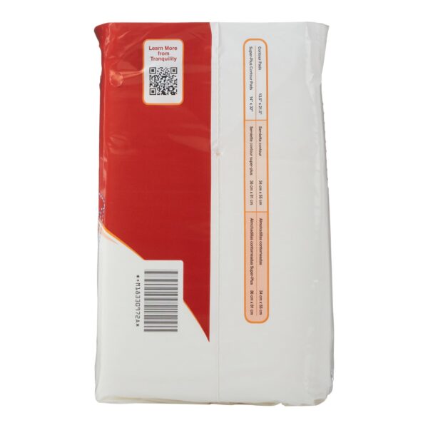 Tranquility Top Liner Contour Super Plus Incontinence Booster Pad, 14 x 32 Inches, Heavy Absorbency - Image 6