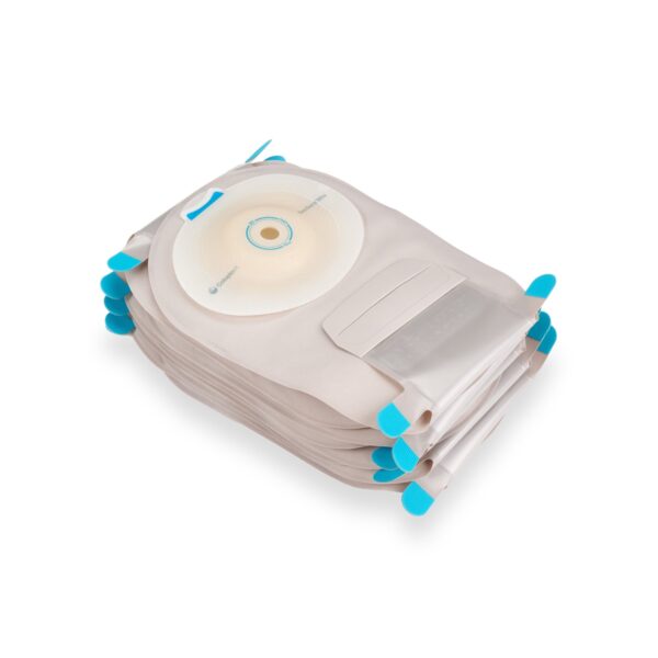 SenSura® Mio Convex Light One-Piece Opaque Ostomy Pouch with Maxi Convex Barrier, 11-Inch Length, 655 mL Capacity - Image 4