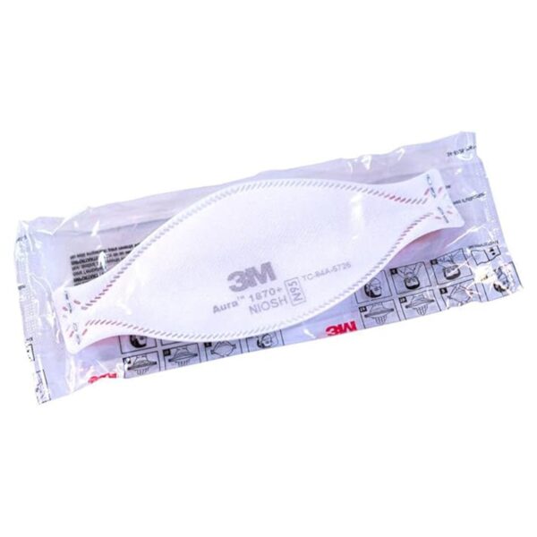 3M™ Aura™ N95 Particulate Respirator and Surgical Mask, Model 1201297_BX - Image 4