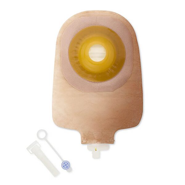 Premier™ 8484 One-Piece Transparent Urostomy Pouch with Flextend Extended Wear Skin Barrier - Image 2