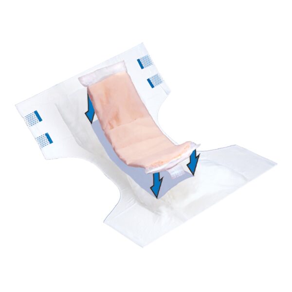 Tranquility TopLiner Mini Incontinence Booster Pad - 2.75 x 10.5 inches, Heavy Absorbency, Cloth-like Backsheet - Image 3