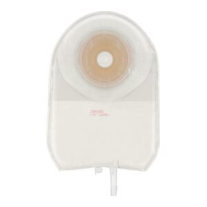 ActiveLife® One-Piece Transparent Urostomy Pouch with Convex Durahesive® Barrier – 8 Inch Length