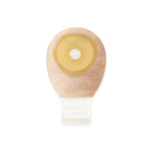Premier™ Mini One-Piece Ostomy Pouch with SoftFlex Skin Barrier, 7 Inch Length, 1-3/16 Inch Stoma Opening