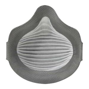 Moldex AirWave 4800 Industrial N95 Particulate Respirator Mask, Medium/Large, Gray