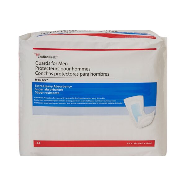 Sure Care™ Heavy Absorbency Bladder Control Pads for Men – 6.5 x 13 Inch Disposable Adult Pads - Image 3
