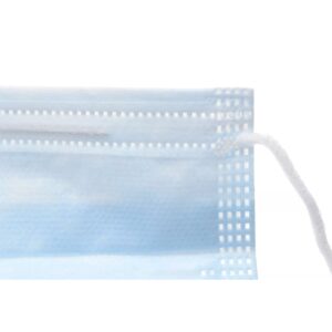 Cardinal Health AT71021M Procedure Masks with Earloops, ASTM Level 1, Blue, 50 Masks per Box