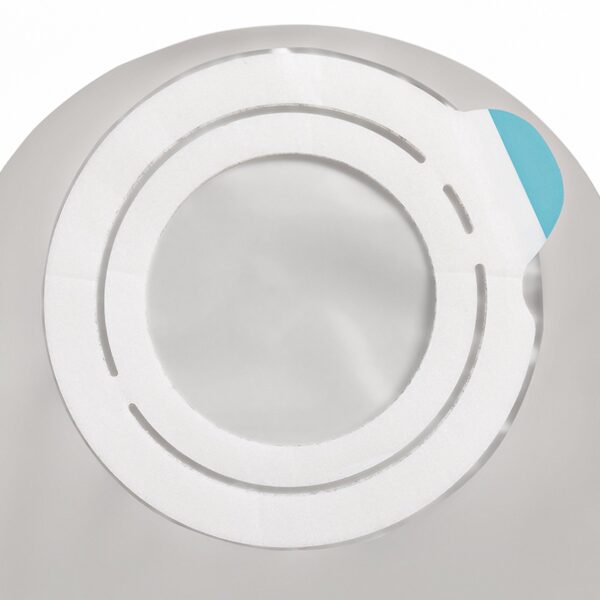 SenSura® Mio Flex EasiClose™ Maxi 2-Piece Opaque Ostomy Pouch with Drainable Design and Yellow System Match - Image 2