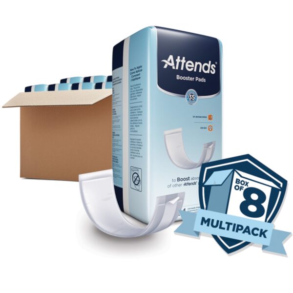 Attends® Booster Pad, 3.5 x 11 Inches – Light Absorbency, Disposable Incontinence Pad for Adults - Image 5