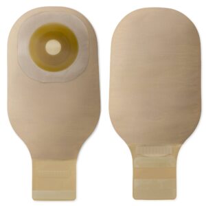 Premier Flextend One-Piece Beige Colostomy Pouch with 1-1/4 inch Stoma Opening