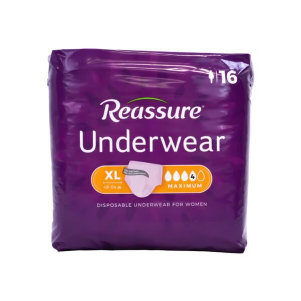 Reassure® Maximum Heavy Absorbency X-Large Female Disposable Pull-On Underwear, Cloth-Like Backing - Image 5