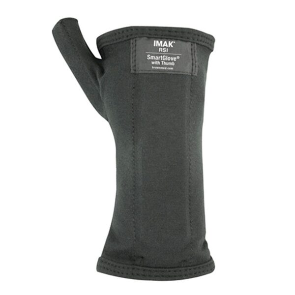 IMAK® RSI SmartGlove with Thumb Support, Medium - Black for Wrist and Hand Support - Image 2