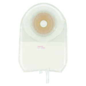 ActiveLife® Transparent One-Piece Urostomy Pouch with Convex Barrier and Pre-Cut Design