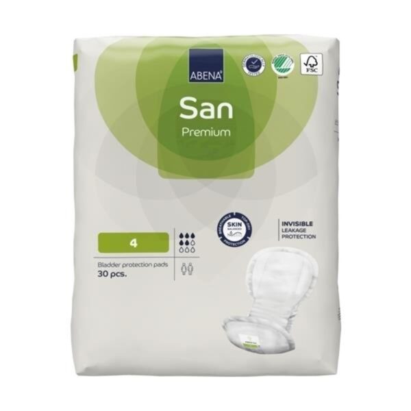 Abena® San Premium Size 4 Bladder Control Pads – Moderate Absorbency, Discreet and Comfortable for Adults - Image 5