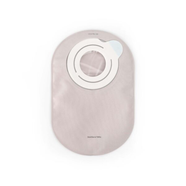 SenSura® Mio Flex 2-Piece Closed End Opaque Ostomy Pouch with Green Code - 8.25 Inch Maxi Capacity - Image 3