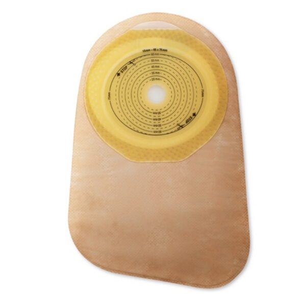 Premier™ 82325 One-Piece Beige Colostomy Pouch with Filter, 9 Inch Length, 1-Inch Stoma Opening - Image 2