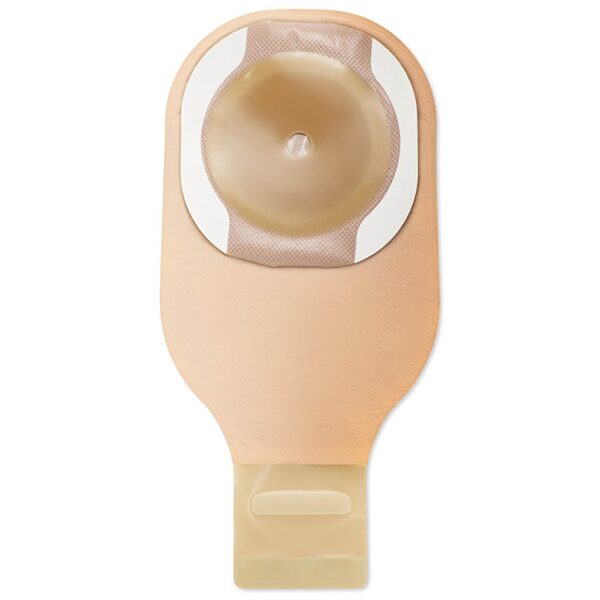 Premier™ CeraPlus One-Piece Ultra-Clear Ostomy Pouch with Cut-to-Fit Design, 12 Inch Length, Drainable, Up to 2-1/2 Inch Stoma, 10 Pack - Image 2