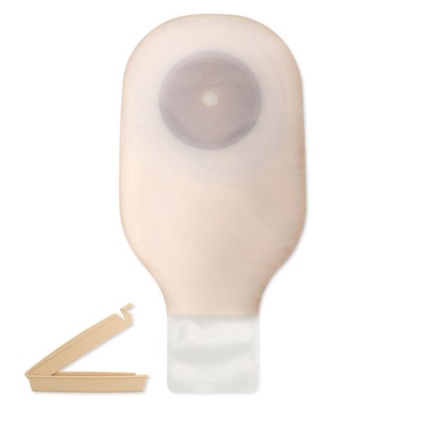 Premier Flextend One-Piece Ostomy Pouch with FlexTend Technology - 12 Inch Length, Drainable, Ultra Clear, Fits Stomas up to 2-1/2 Inches by Premier™ Flextend™ Part 8651 - Image 3