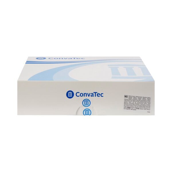 Sur-Fit Natura Two-Piece Transparent Colostomy Pouch with 2¾ Inch Flange by ConvaTec Part 401514 - Image 2