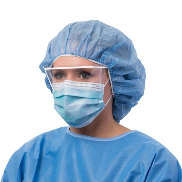 Cardinal Health™ ASTM Level 3 Procedure Mask with Anti-Fog Foam, Blue, 300 Pack - Image 2