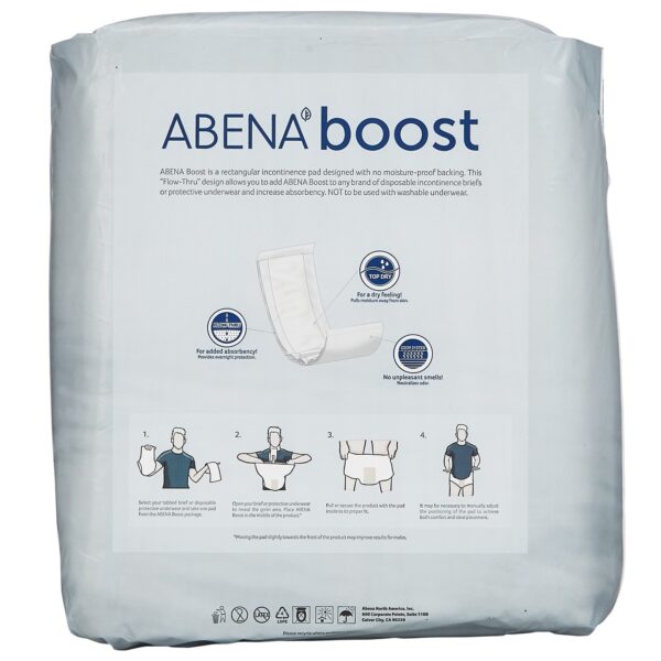 Abena Boost Maxi Incontinence Booster Pad - 6 1/4 x 24 Inches, Moderate Absorbency - Image 2