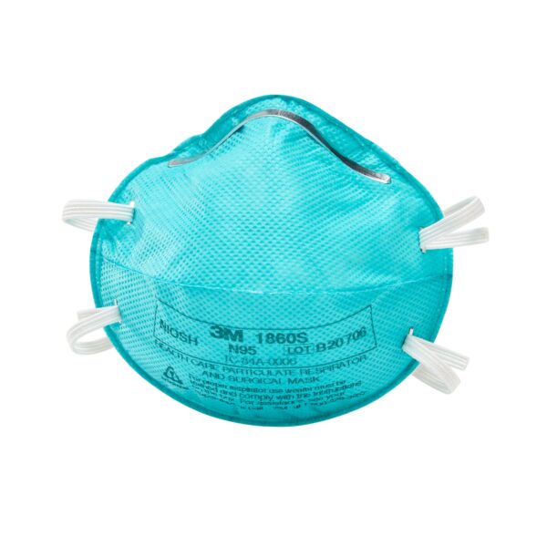 3M™ Particulate Respirator and Surgical Mask, Small, Model 1860S - Image 2