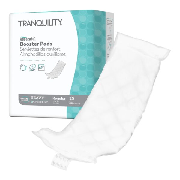 Tranquility® Essential 670507_CS Incontinence Booster Pad - 4 1/4 x 12 Inches, Heavy Absorbency, Disposable, Unisex Adult Use - Image 3