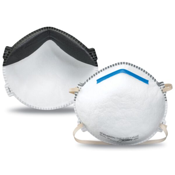 SAF-T-FIT Plus X-Large Particulate Respirator Mask - Industrial N95 with Boomerang Nose Seal and Molded Cup Design - Image 2