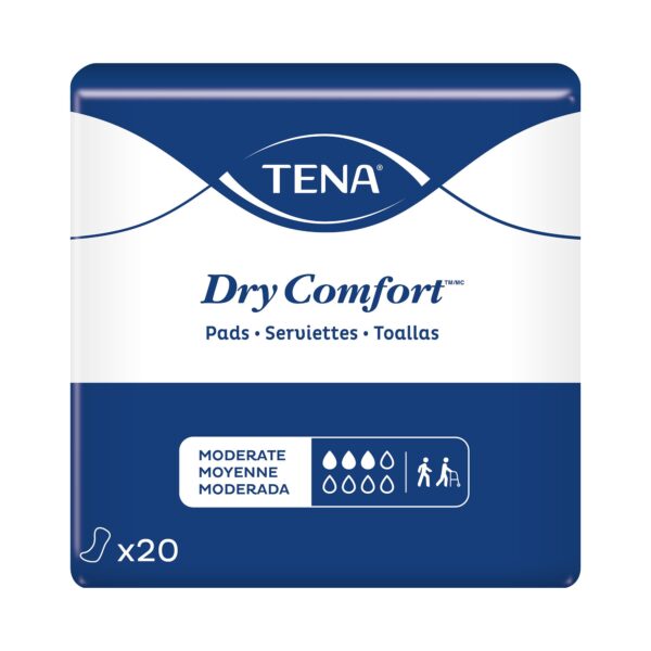 TENA® Dry Comfort™ Moderate Absorbency Bladder Control Pad - 11 Inch Adult Incontinence Pad - Image 2