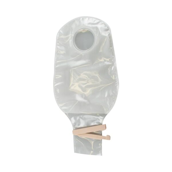 Sur-Fit Natura Two-Piece Transparent Colostomy Pouch with 2¾ Inch Flange by ConvaTec Part 401514 - Image 5