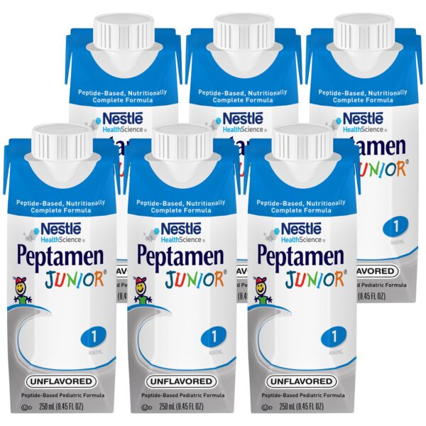 Peptamen Junior Pediatric Tube Feeding Formula by Nestlé – 250ml Ready-to-Use Carton for Children 1-13 Years - Image 4
