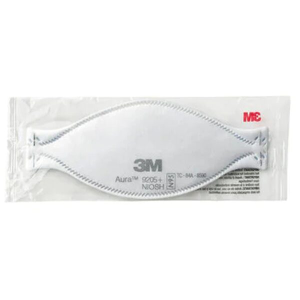 3M Aura 9205+ Bulk N95 Particulate Respirator Masks for Industrial Use - Image 4