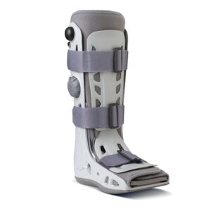 Aircast AirSelect Short X-Large Pneumatic Ankle Walker Boot for Adults - Gray