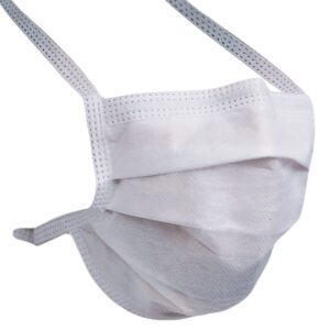 Halyard Surgical Masks with Tie Closure, NonSterile, Pleated Design, 300 Count
