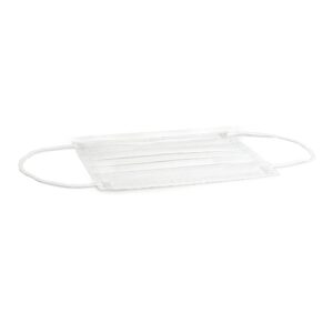 McKesson ASTM Level 1 Procedure Face Mask with Earloops, White, 50 Masks per Box