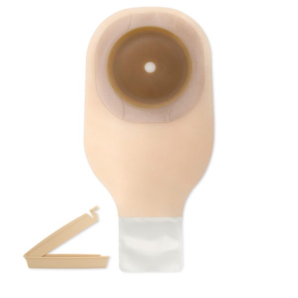 Premier Flextend One-Piece Ostomy Pouch with FlexTend Technology - 12 Inch Length, Drainable, Ultra Clear, Fits Stomas up to 2-1/2 Inches by Premier™ Flextend™ Part 8651 - Image 2
