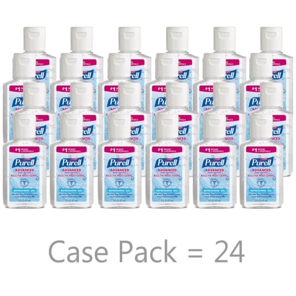 Purell Advanced Hand Sanitizer Gel – 2 oz. Bottle with 70% Ethyl Alcohol and Fruit Scent - Image 7