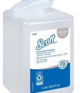 Scott Essential Alcohol-Free Hand Sanitizer Refill Bottle, 1,000 mL – Kills 99.9% of Germs without Alcohol